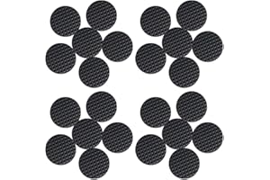 LLRY Premium Furniture Pads,Thick Non-Slip Pad Foot Cover Self-Furniture Gripper - Stops Slide - Adhesive Pads – Protectors (Round 30mm 24PCS)