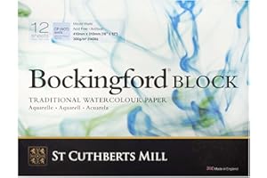 Bockingford Wc Block 140 lbs Cp 12X16 White