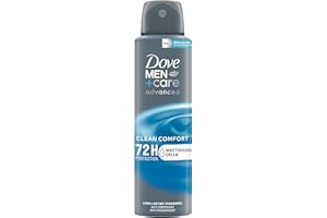 Dove Dove Men + Care Déodorant Homme 1/4 Crème Hydratante Formule Hydratante et Douce pour la Peau Protection Jusqu'à 72 Heures 150 ml