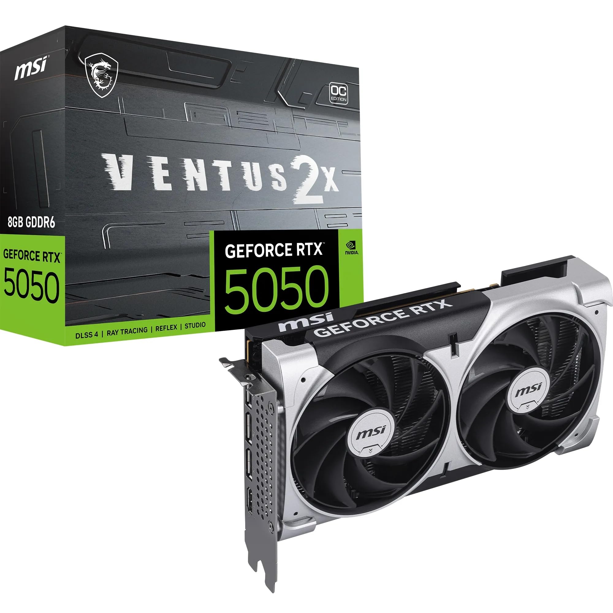 MSI GeForce RTX 5050 8G VENTUS 2X OC GDDR6
