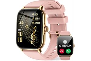 LLKBOHA SmartWatch-Damski - 1.85" Smart watche Kobieta z Krokomierzem, Tętno, Uśpienie, Monitor SpO2, 111+ Tryby Sportowe,Wodoodporne Damskie Zegarki dla iOS Android