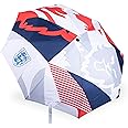 Hy-Pro Officially Licensed England FA Umbrella | One Click Open, Pocket Umbrella, Compact, Lightweight, Portable, Travel, Small, Navy/White