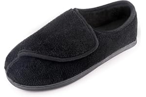 Git-up Zapatillas de Estar por Casa para Mujer Espuma de Memoria Antideslizante Invierno Cálido Cómodas Suave Algodón Pantuflas para Interiores y Exteriores Suela de Goma