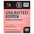Three Unlimited 5G Data SIM - Preloaded Every Month from now until 8th August 2026 - Perfect For Wifi Routers, Tablets & Phones - Business Grade Data