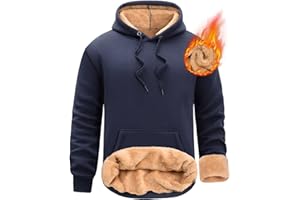 UMIPUBO Pull Homme Polaire Chaud Sweats à Capuche Casual Hoodie Sweatshirt avec Poche Kangourou pour Hiver et Automne Vetement