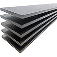 TITGGI 5 Pack 12"x1.5"x0.12" 1095 Steel Flat Stock, Perfect Knife Making Steel for Professional & Hobbyist Use