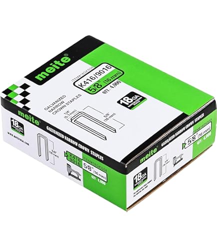 Arrow T50 Staples 1/4-Inch Leg | 20 Gauge 1512 Count | 5 Pack Value Set