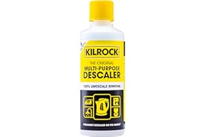 Kilrock Big K Multi-Purpose Descaler 400ml (5 Doses) - Limescale Descaling for Kettles, Shower Heads & Coffee Machines - Biodegradable and Phosphate Free - 100% Limecale Removal