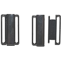 dalipo 14001 - Bikini-Verschluss mit klick, 2 Paar, Metall, 25mm