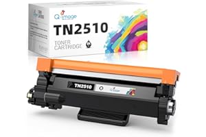 Q-image TN2510 TN-2510 Toner Compatibili per Brother TN2510 TN2510XL per brother HL-L2400DWE,HL-L2445DW,DCP-L2620DW,DCP-L2660DW,DCP-L2665DW,MFC-L2800DW,MFC-L2827DWXL,MFC-L2835DW,MFC-L2860DWE(1 Nero)