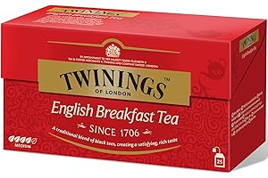Twinings Té English Breakfast, 25 Bolsitas