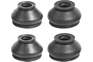 Flaconi 4PCS Cache-moyeux pour Auto,Joints à Rotule de Suspension,Caches de Rechange en Caoutchouc,Protections Anti-poussière en Caoutchouc,Universels pour Direction de Voiture et Moto