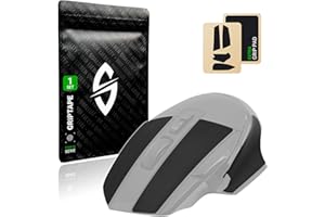 SensoryBoost | Zestaw naklejek do myszy gamingowej Logitech G502 X/Plus/Lightspeed, antypoślizgowe, samoprzylepne, wstępnie wycięte, pochłaniające pot, zestaw ulepszający