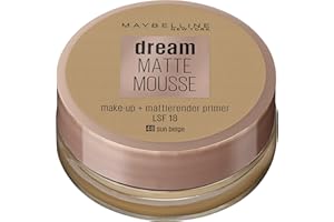 Gemey Maybelline Dream, Fondotinta compatto in mousse, 48 Sunkissed Beige