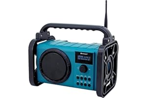 Soundmaster DAB80 Baustellenradio mit DAB+/UKW Bluetooth und Li-Ion Akku