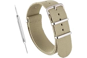 Sniper Bay Unisex Nylon NATO Cinturino per Orologio