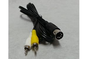 SM-PC®, 1,8m AV Kabel für Sega Genesis 1, Mega Drive 1#a64