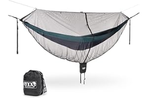 Eagles Nest Outfitters ENO Guardian Bug Net 70 Denier Rip Stop Nylon Sky Weave Mesh Bite Free Peace Of Mind Compatible AWeight 454 g,Black
