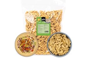 ‎PLANEO Planeo Soja Schnetzel – 1 kg pflanzlicher Fleischersatz, Soja aus Österreich, 100 % vegan & proteinreich, ohne Gentechnik, ergibt ca. 4 kg fertige Portionen