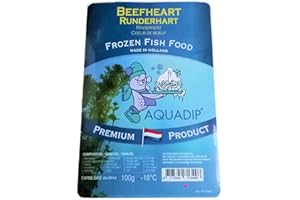 AQUADIP 3 x 100g Frozen Beefheart 100g Blisters