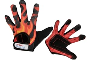 KIDDIMOTO - Guanti da ciclismo per bambini, per bici da bilanciamento, scooter e skateboard (guanti per ragazze e ragazzi) | disponibili in diverse misure e disegni