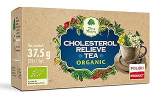 DARY NATURY Cholesterol Relieve Organic Tea bags 25x1.5g / artichoke/white nettle