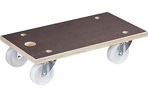 WAGNER DESIGN YOURSELF WAGNER Carrello da trasporto MM 1143 I 57,5 x 30 cm - per carichi pesanti e mobili I portata 500 kg I foro di sollevamento I superficie antiscivolo I certificato FSC® - 20114301