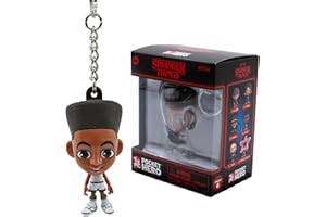 YuMe Stranger Things Keychain - Lucas Sinclair | Pocket Hero Series Accessory | Metal Keyring Doll Mini Figure Collectable | Netflix Merchandise | Kids, Adult & Series Toy Gift | Get All 6 Characters
