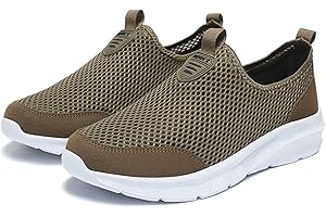 3651 Mens | Extra Wide Fit Trainers Fashion Autumn Men Sports Shoes Flat Non Slip Lightweight Comfortable Lace Up Solid Color Casual Style for Men Walking Camping Travel