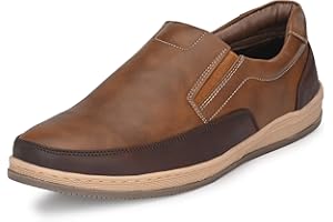 Centrino Mens 3392 Causal Shoes | Loafers | Moccasins | Lighweight Slip-On's | Soft Cushioned Insole | Trendy Non Lace-up Dei