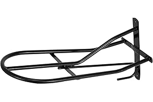 Umbria Equitazione Poggiasella per Sella Inglese Fisso a Muro da Appendere Cura del Cavallo e Scuderia