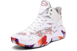 Fashion Modern WORLDLYDA Herren Mode High Top Basketball Schuhe Atmungsaktiv Casual Walk Athletic Basketball Sneakers für Damen und Herren