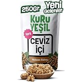 Kuru Yeşil Yerli Ceviz İ&ccedil;i 250 gr - Birinci Sınıf Taze Ceviz, Doğal ve &Ccedil;iğ, Omega-3 Kaynağı, Katkısız ve Koruyucusuz, Sağlıkl