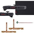 eXtremeRate Firefly LED Tuning Kit for Nintendo Switch Joycon Dock NS Joy con SL SR Buttons Ribbon Flex Cable Indicate Power LED – Red (Joy con Dock NOT Included)