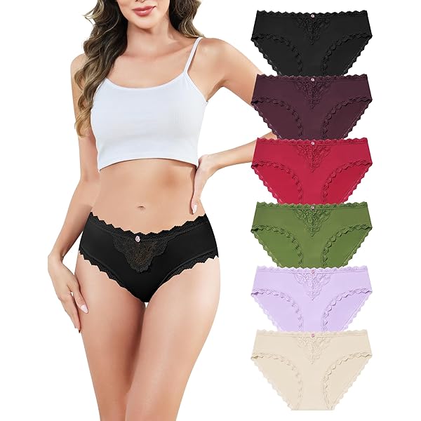 Cevapro Damen Unterwäsche Nahtlos | Low Rise Hipster | Multipack