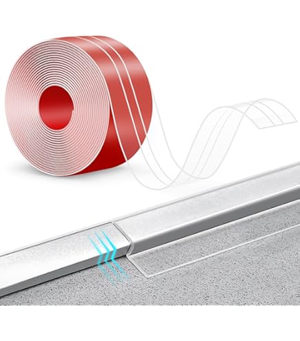 Gebildet 1piece 10m × 3cm PVC Impermeabile Striscia Sigillante