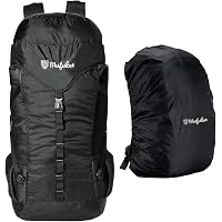 Mufubu Presents Fearless 60 LTR Rucksack for Trekking, Hiking, Travelling Backpack (Black)