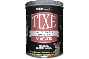 TIXE MAG-TIX SMALTO LAVAGNA MAGNETICA, nero, 1 Litro
