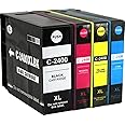 Nexnova® ink Cartridge Set PGI-2400XL for CANON High Yield Set Pack of 4 (Black Cyan Magenta Yellow)
