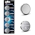 Kitosun CR2032 Batteries 3V Lithium Cell - Coin Button Battery for Apple AirTag Car Key Fob Remote LED Light Candles Glucose Monitor Doorbell Air Tag 2032 Battery Replacement (5 Pcs)