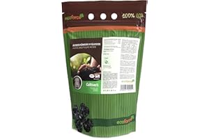 CULTIVERS Engrais acide humique et fulvique 5 kg. Engrais super concentré à 82%. Produit Leonardite 100% soluble. avec enregistrement écologique