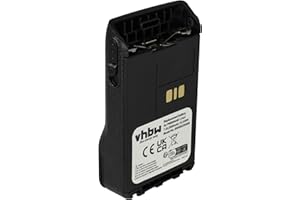 vhbw Batterie Compatible avec Motorola DP3441, DP3661E, DP3441e Radio Talkie-walkie (2600mAh, 7,4V, Li-ION)