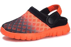 KVbabby Garçons Mules et Sabots Chaussons Maille Respirante Pantoufles Jardin Plage Cour Piscine Mule EVA Sabot Chaussure