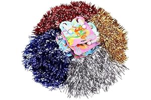 Schramm® 12-Pack (6x2) Pom Poms Pom Pom Pom Dance Wand Baguette de Pom-Pom Girl Puschel Dance Wand