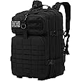 Delgeo 45L Military Tactical Backpacks Molle Army Assault Pack 3 Day Bug Out Bag Hiking Treeking Camouflage Hunting Rucksack