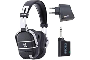 BOSS AUDIO BOSS Waza-Air drahtlos Gitarren-Kopfhörersystem + keepdrum USB-Netzteil
