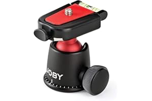 JOBY BallHead 3K - Rotule Ball de Précision pour Appareils Reflex et Hybrides, DSLR, Panoramique, Accessoires, JB01513-BWW
