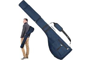 Brynnl Sac de Golf Pliable Sac de Transport de Golf Mini 49" Sac de Golf du Dimanche pour contenir jusqu'à 10 Clubs de Golf Sac de Golf étanche du Dimanche avec Sangle légère Jusqu'au Practice