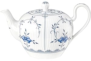 Königlich Tettau Porzellan Amina Strohblume Teekanne 0,75 l