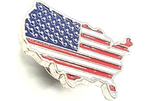 SNS COMPONENTS USA Stany Zjednoczone Ameryki amerykańska flaga kraj metalowa emaliowana przypinka odznaka, Metal